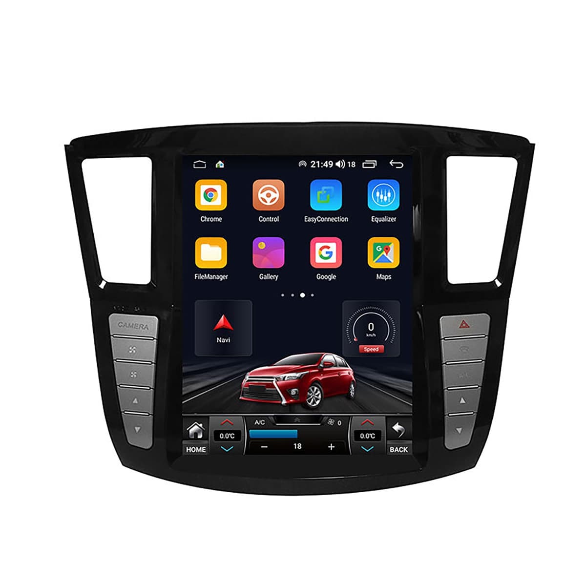 SHZSR Pantalla táctil 12.1" para Infiniti JX / QX60 (2012-2016) con 128GB y Android 12 JX and QX60