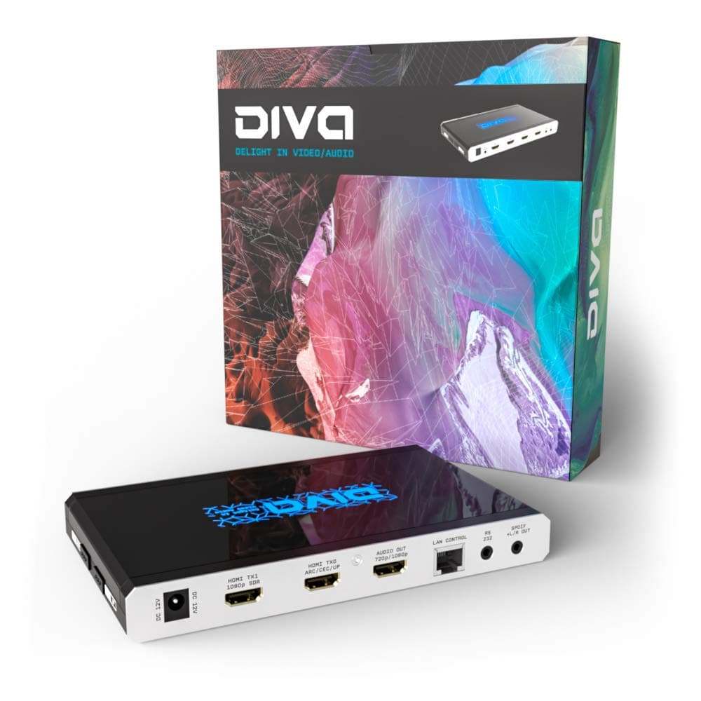 HDFury 4K Diva 18Gbps HDMI central con extracción eARC y conversión HDR/SDR