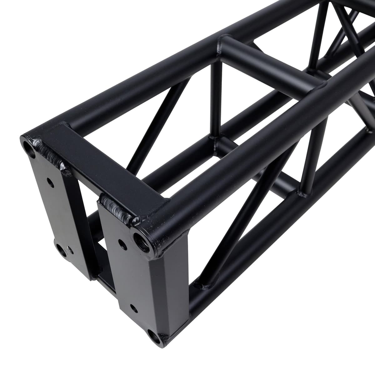 ProX XT-BT1208 BLK Truss de caja profesional 12" x 12" de 8 ft con diseño de placa de extremo reforzada
