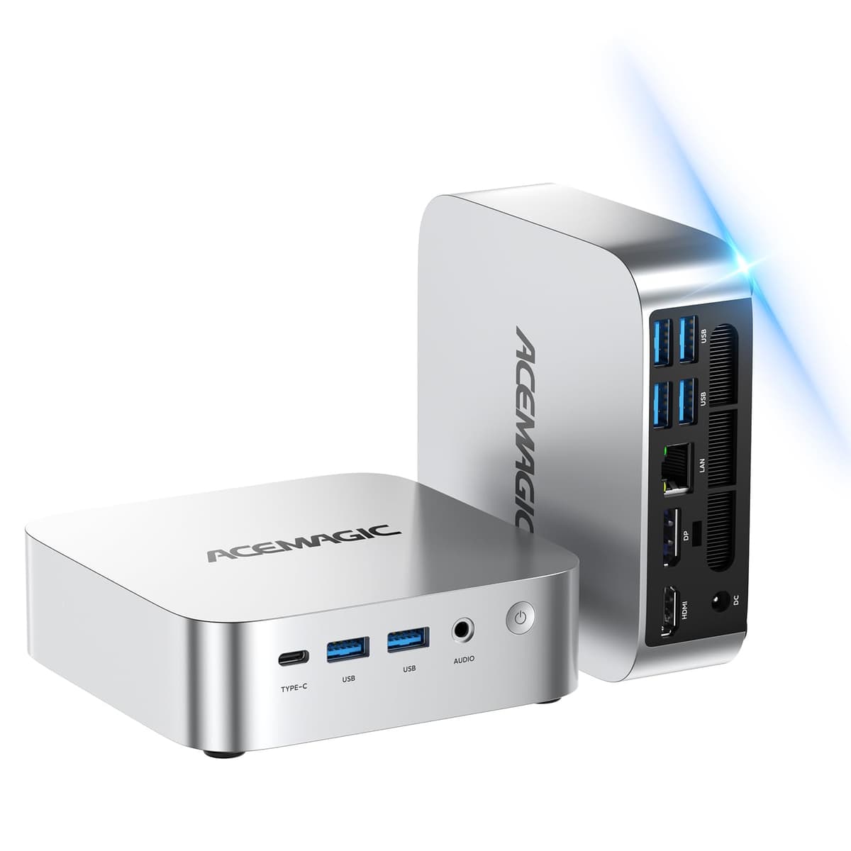 ACEMAGIC Mini Gaming PC 11 Pro con Core i5-12600H, 16GB, 512GB SSD, Triple 4K Display, WiFi6, BT5.2 K1