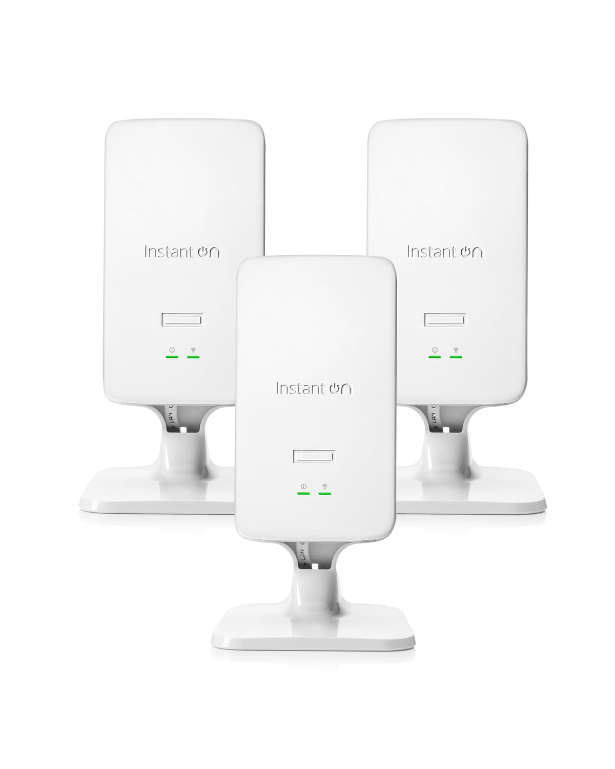 Hewlett Packard Enterprise HPE Instant On AP22D Punto de acceso WiFi 6 Interior (Paquete de 3) S1U75A-3PACK