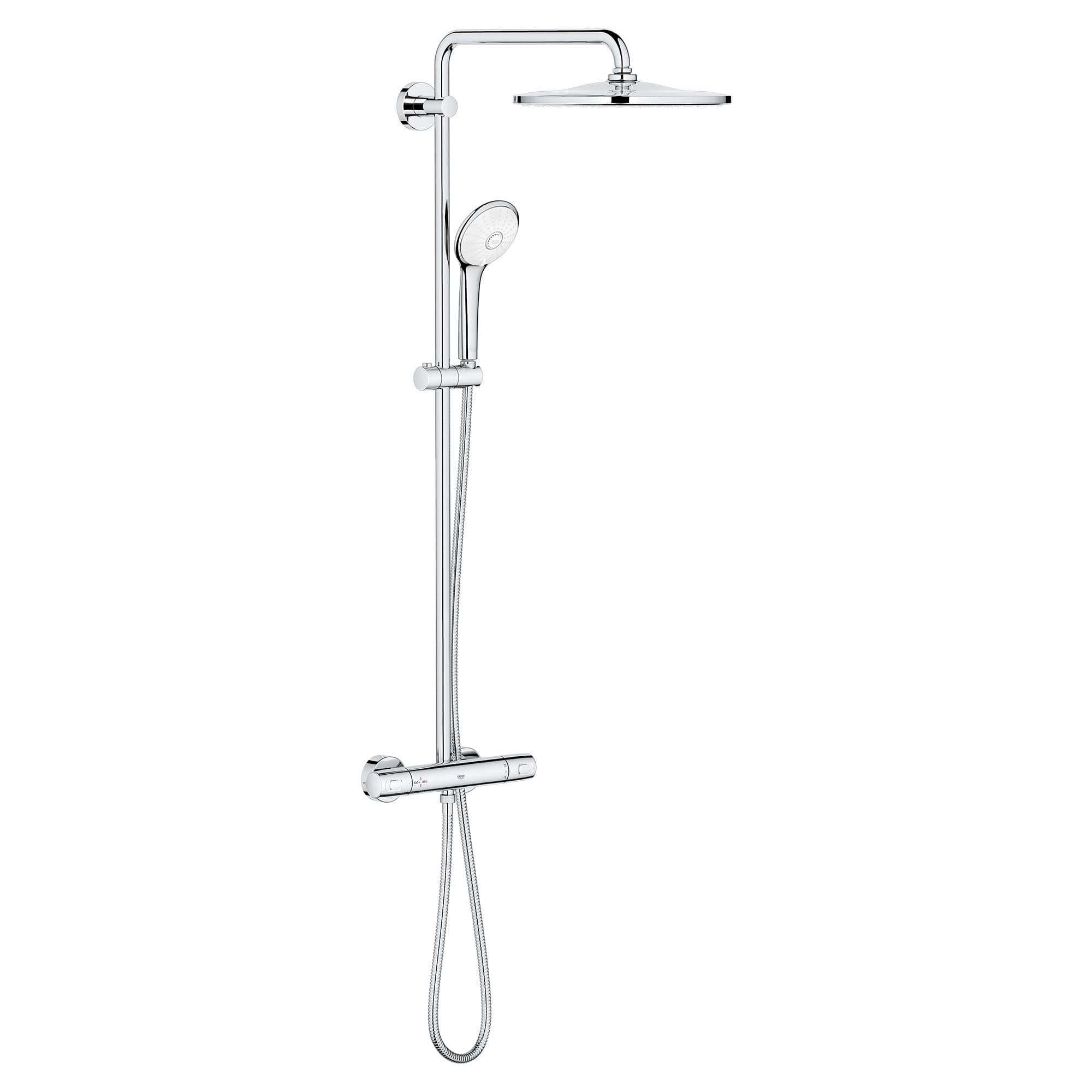 GROHE Euphoria 310 CoolTouch Sistema Termostático de Ducha 1.75 gpm Starlight Chrome 26726000