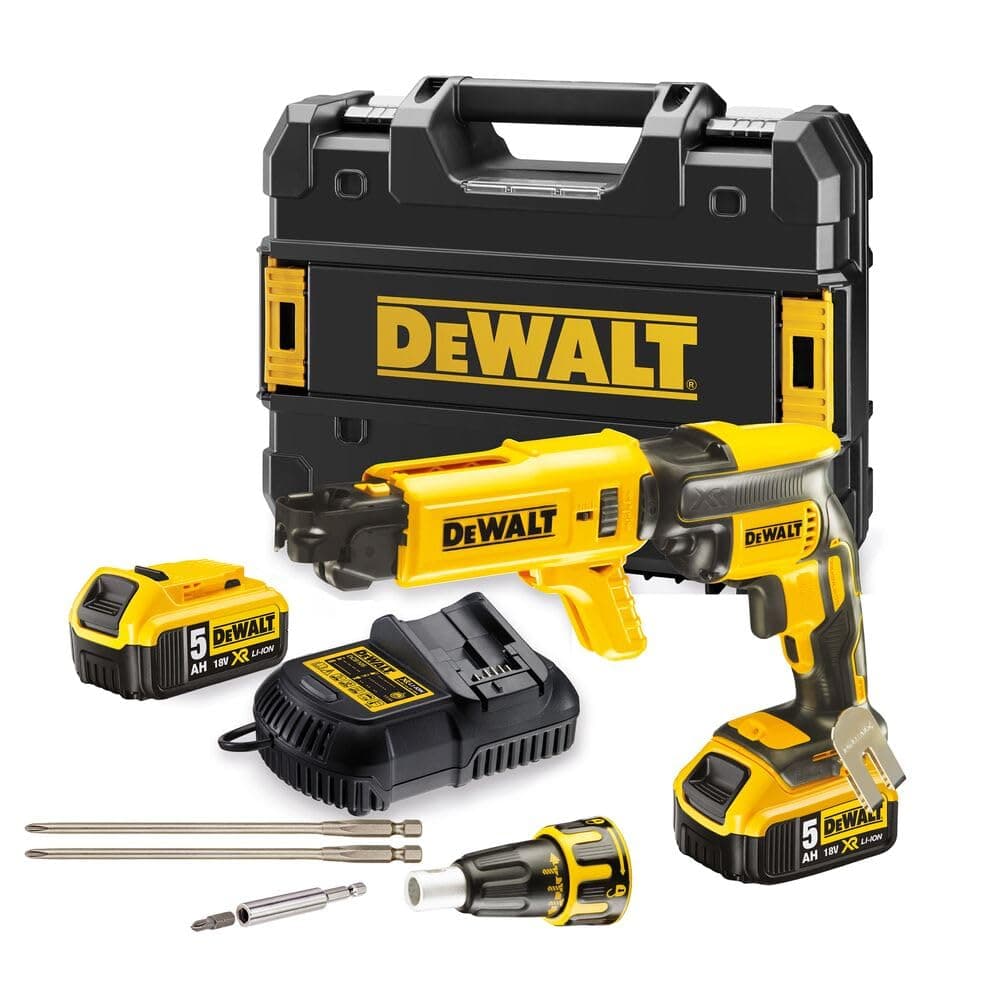 DEWALT DCF620P2K-QW Atornillador para paneles sin escobillas XR 18V Li-Ion 5Ah