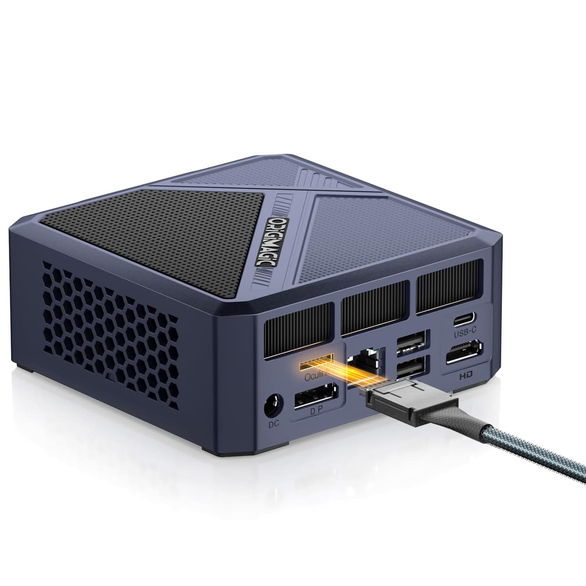 origimagic A1 Mini PC Ryzen 7 7840HS, 32GB DDR5, 1TB NVMe, Radeon 780M, 8K USB4, OCuLink, Wi-Fi 6E