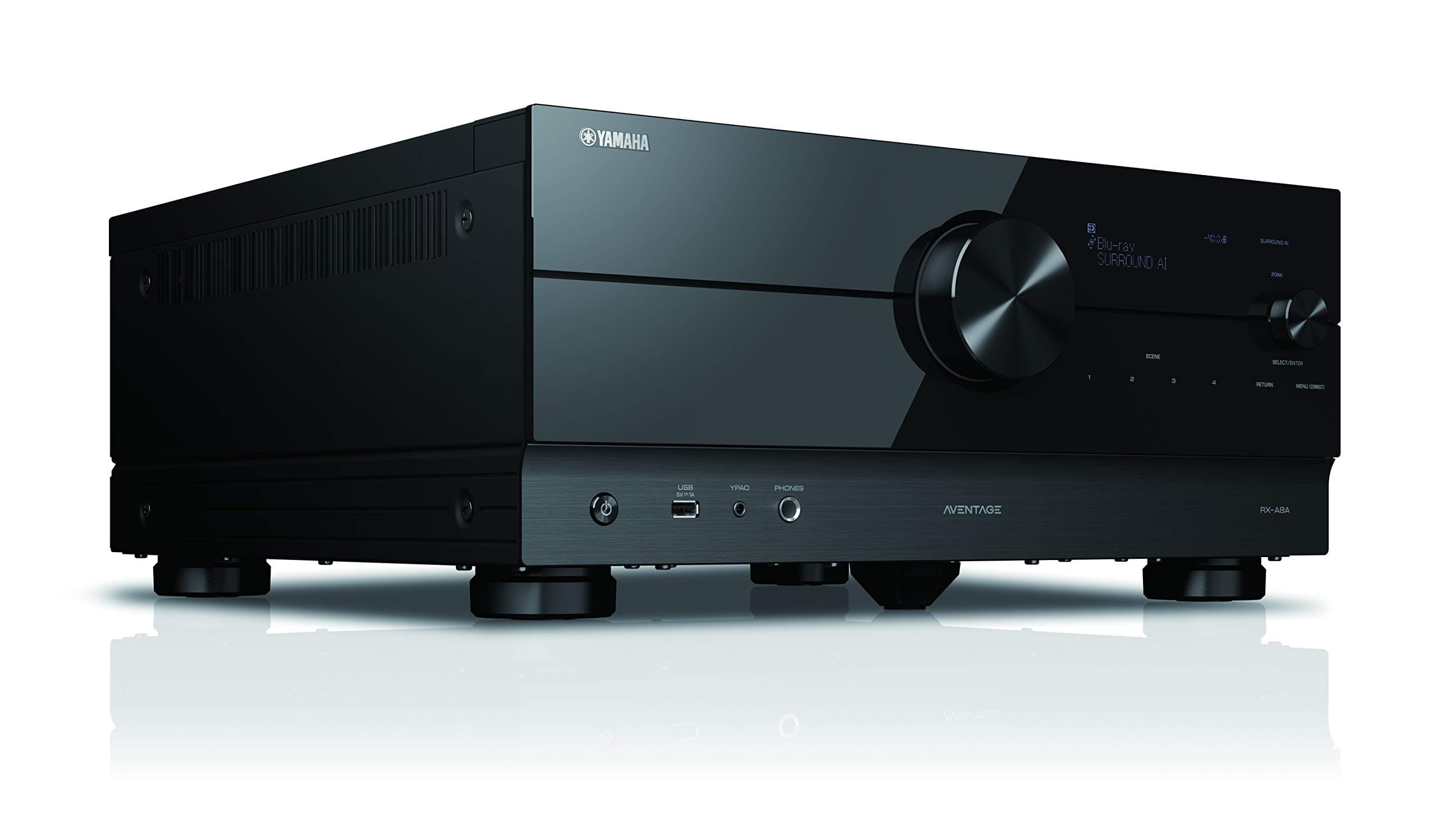 Yamaha RX-A8A Aventage 11.2 canales con MusicCast (Renewed) RX-A8ABL-cr