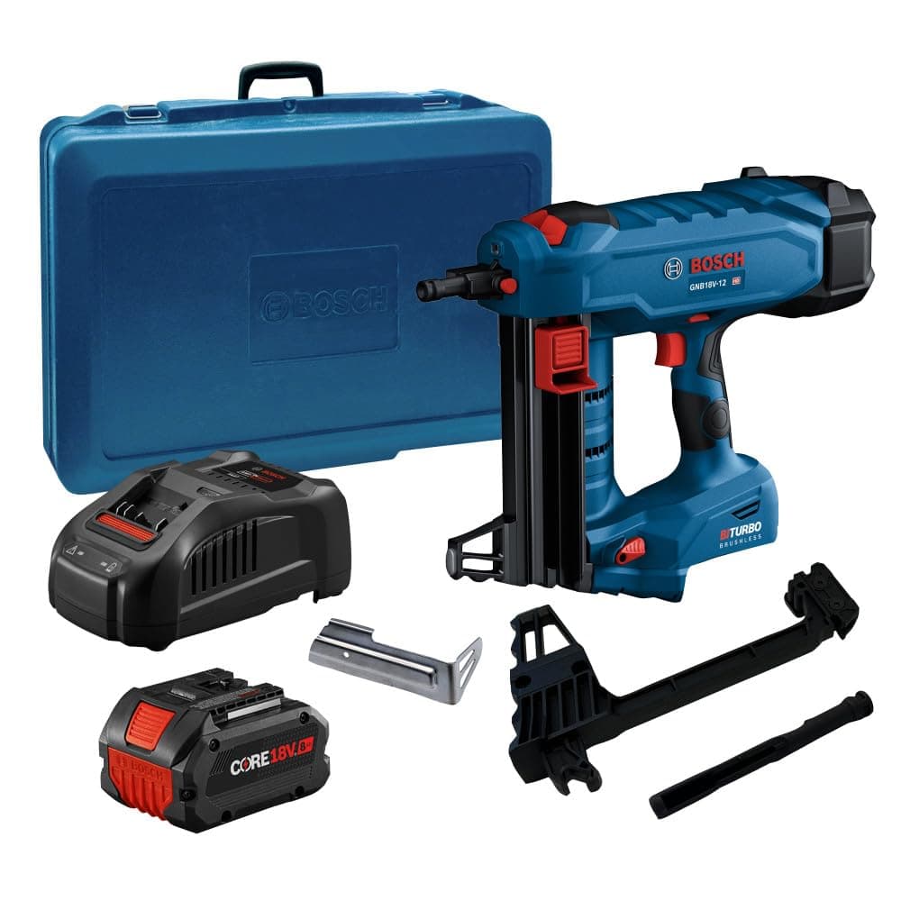 Bosch GNB18V-12K14 PROFACTOR 18V Concrete Nailer Kit con Batería CORE18V 8 Ah