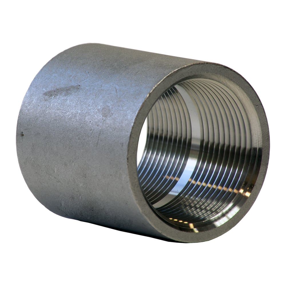 Merit Brass KP411-08 - Acople Clase 150 Acero Inoxidable 304 1/2" NPT (Pack 25)