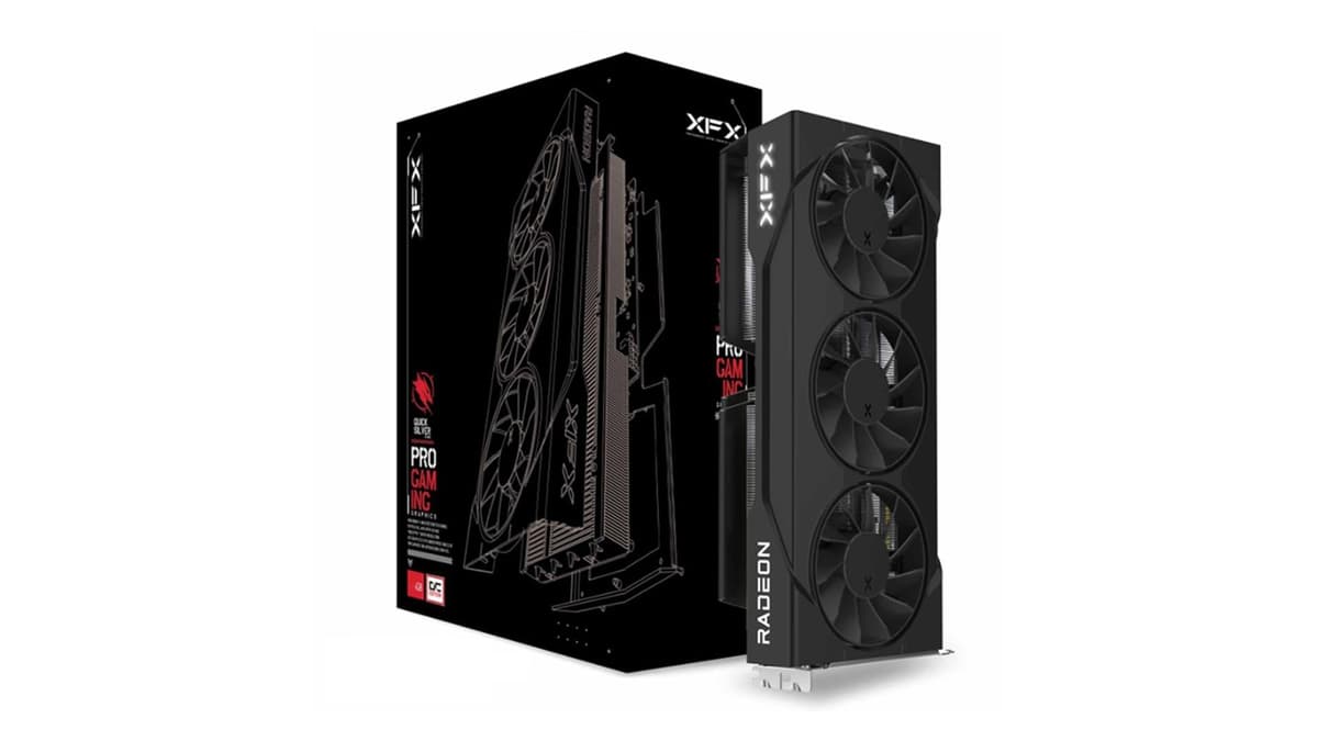 XFX Swift AMD Radeon RX 9060 XT OC Triple Fan Gaming Edition con 16GB GDDR6 HDMI 2xDP, AMD RDNA 4 RX-96TS316B7