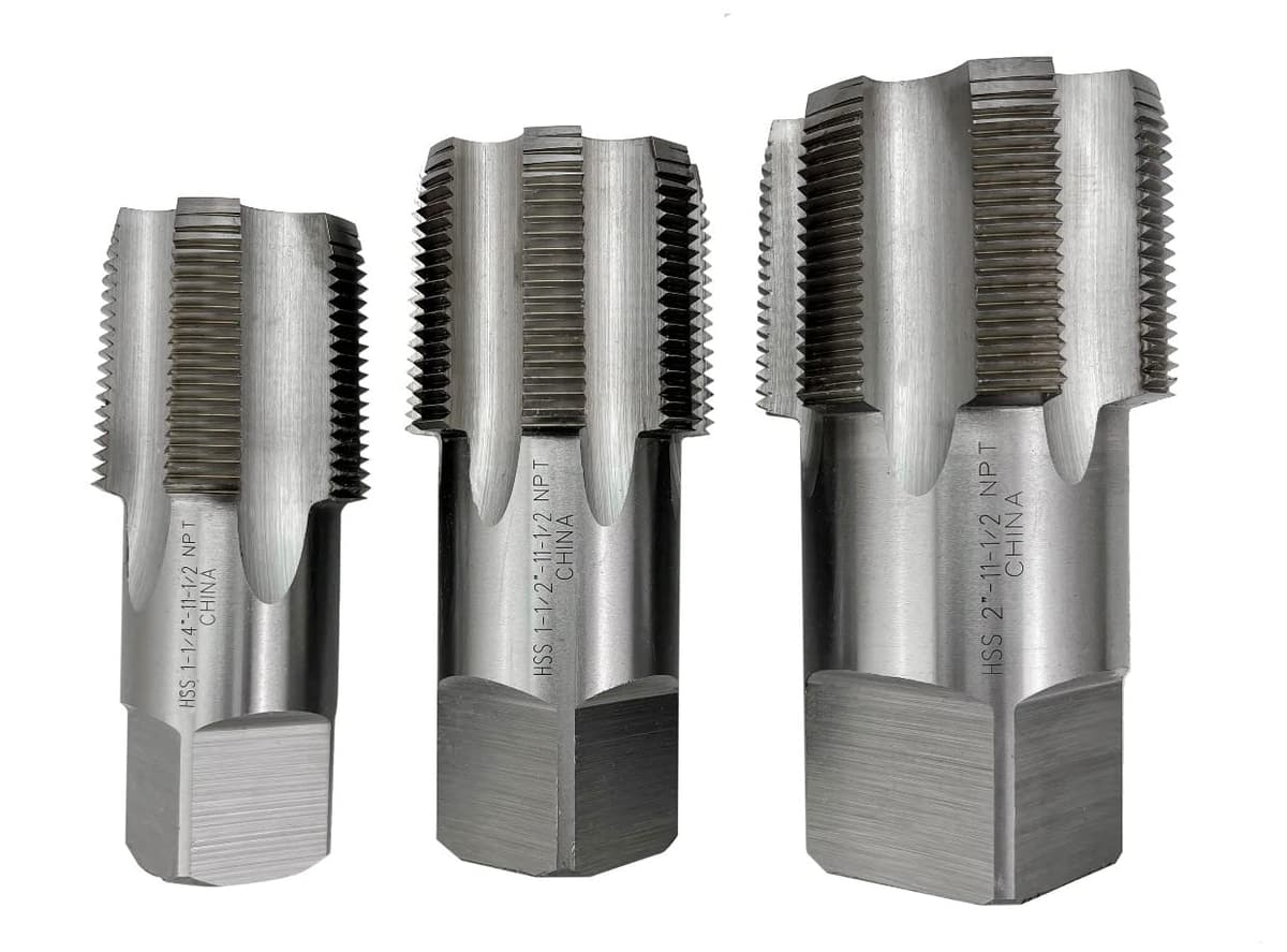 HHIP NPT Taper Pipe Tap Set 1-1/4~2 Inch (1011-3303)