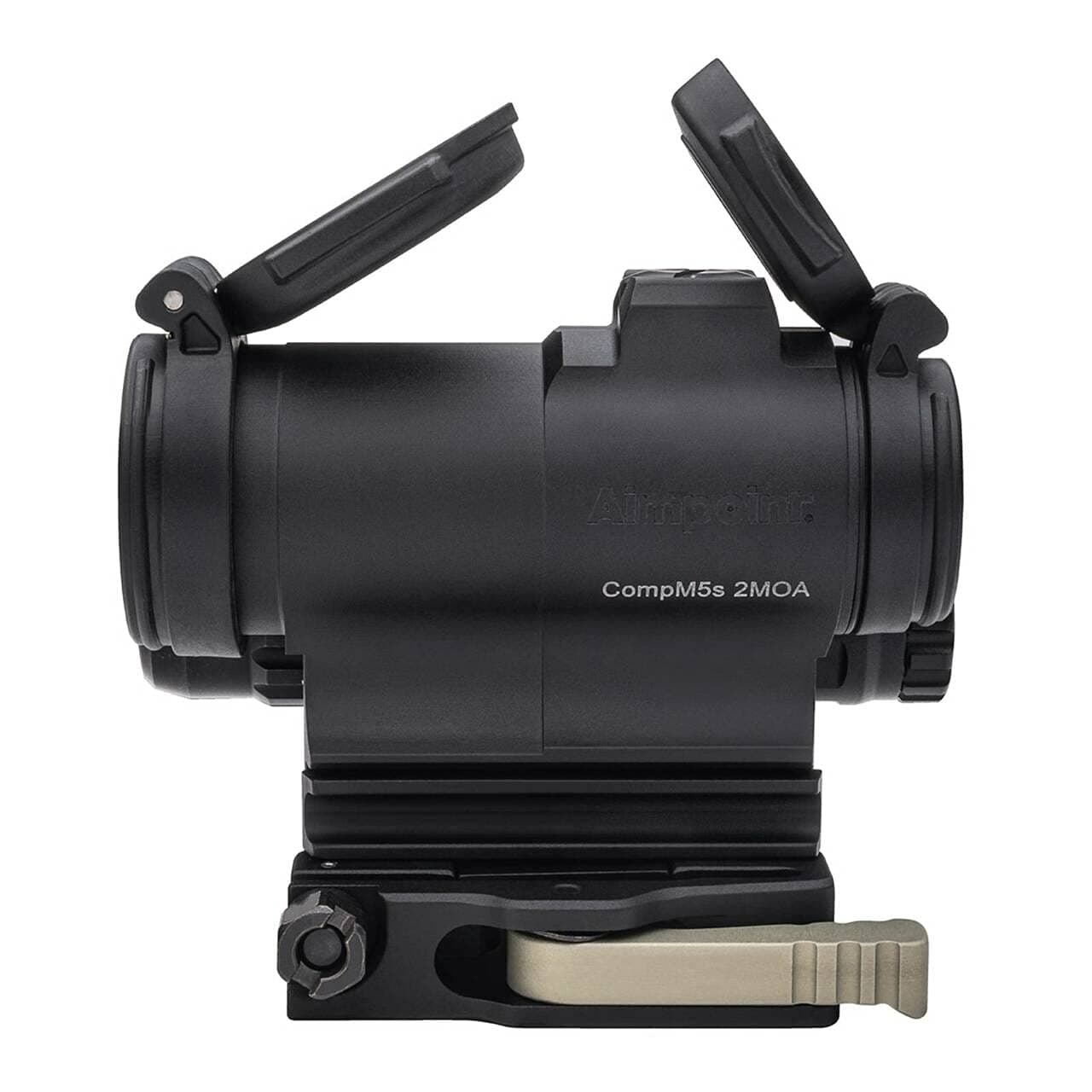 Aimpoint CompM5s Red Dot Reflex Sight con Montura y Espaciador - 2 MOA - 200500