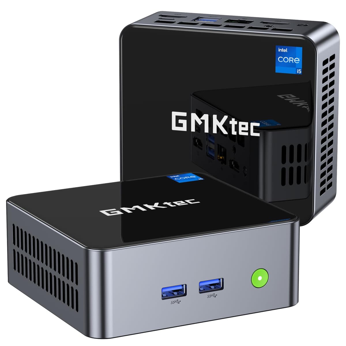 GMKtec M3 Mini PC Intel i5-12450H, 16GB DDR4, 1TB SSD, HDMI 4K, WiFi6, BT5.2, RJ45 2.5G
