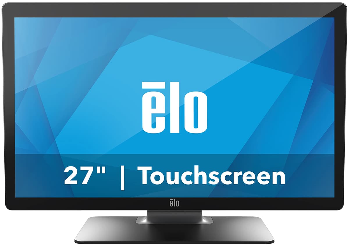 Elo 2702L Monitor Táctil 27" con Soporte - 1920x1080, 10 Táctiles, Negro E351997