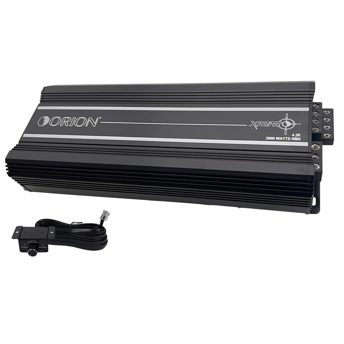 Orion XTRPRO4.2K Amplificador para Auto Clase D Full-Range de 4 Canales 2000W RMS Hecho en Corea CB2500