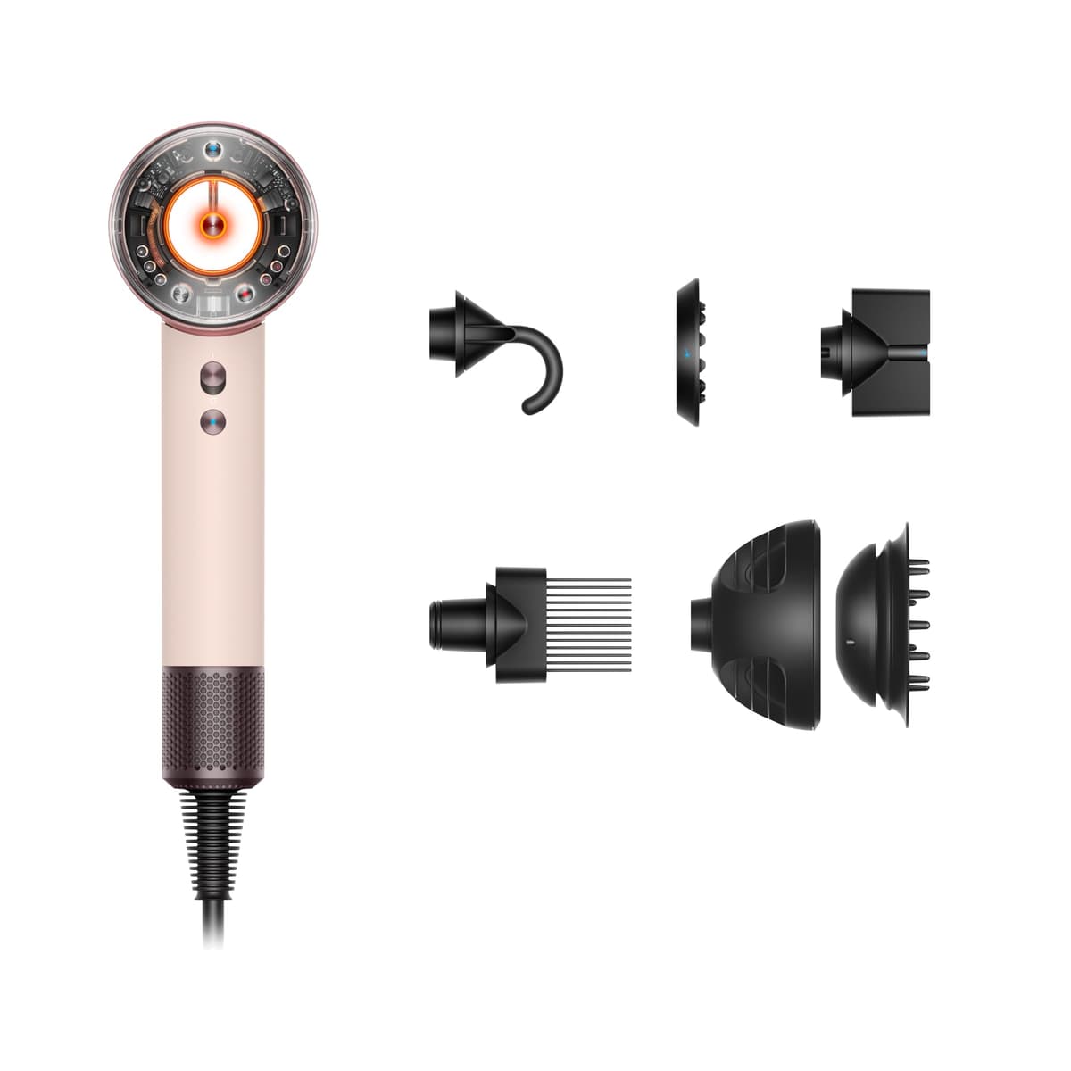 Dyson Supersonic Nural Secador de Cabello en Cerámica Rosa Cerámico y Oro Rosa 598973-01