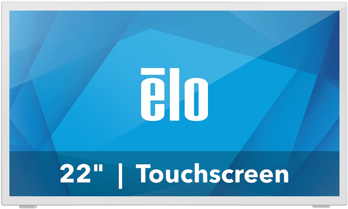Elo 2270L - Monitor táctil 22" con vidrio antirreflejo, 10 puntos táctiles, 1920 x 1080, Blanco E265991