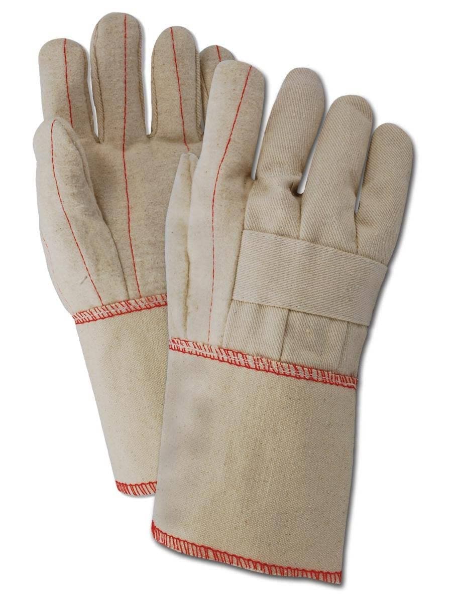 Guantes MAGID Heater Beater 24 oz. lona de algodón para altas temperaturas, 576 pares, Talla L (97KGT) 97KGT-48