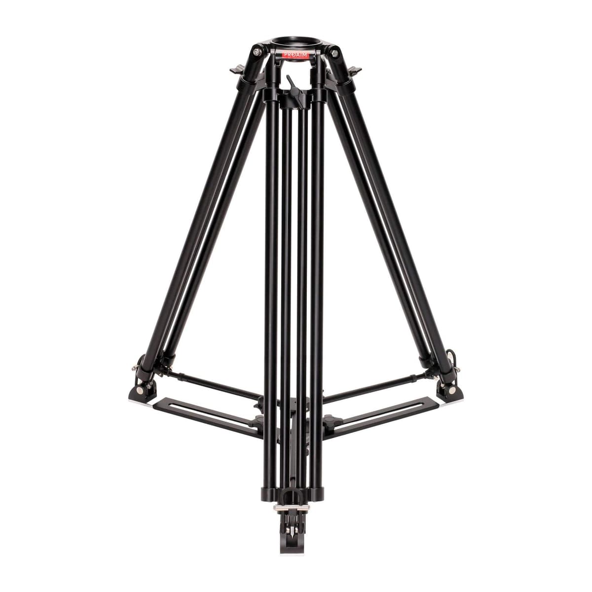 Proaim CST-100-01 Tripié de cámara 100mm con spreader de aluminio, capacidad hasta 80 kg