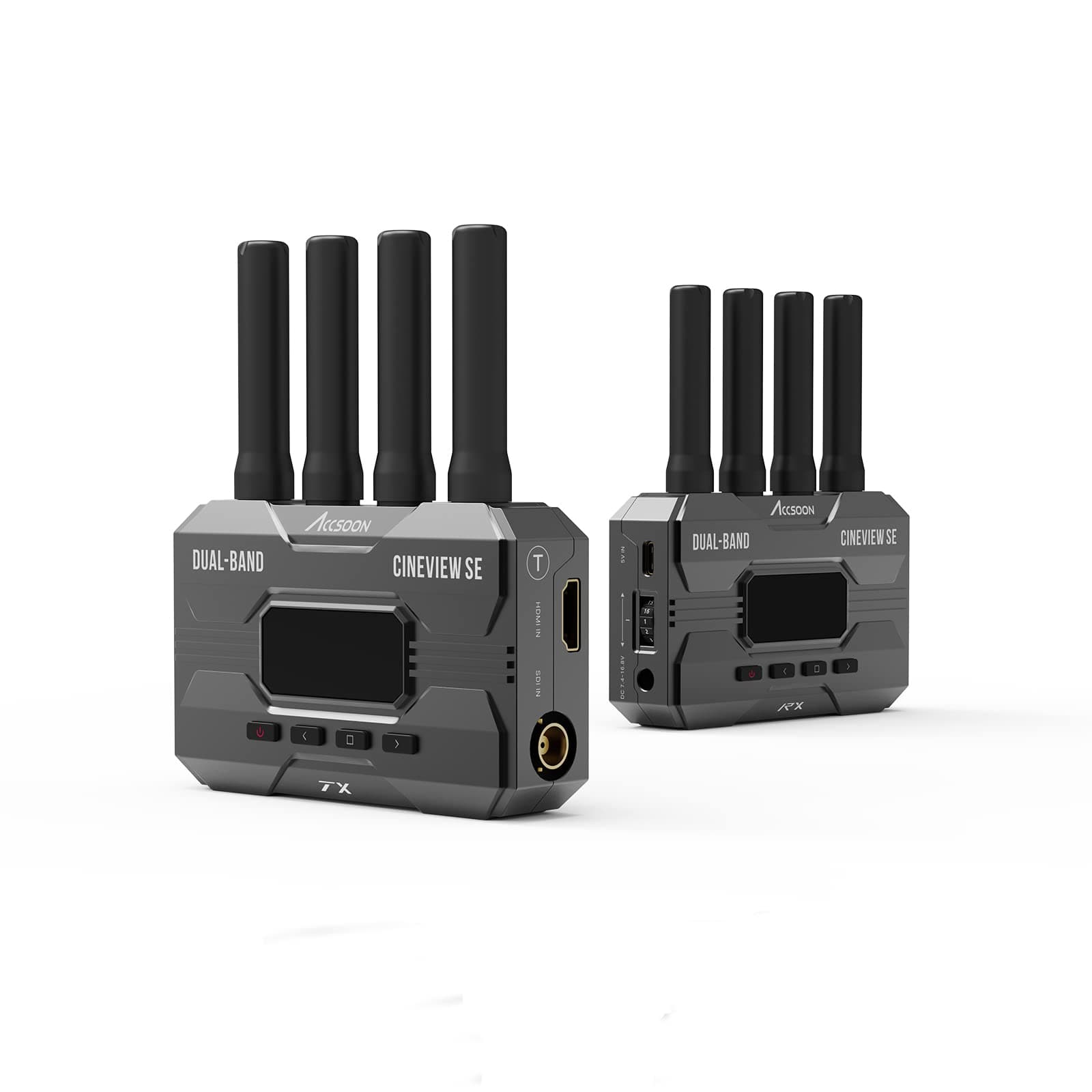 ACCSOON CineView SE Wireless Video Transmission System 2.4-5GHz Dual Channel Transmitter & Receiver ACCSOON CineView SE kit