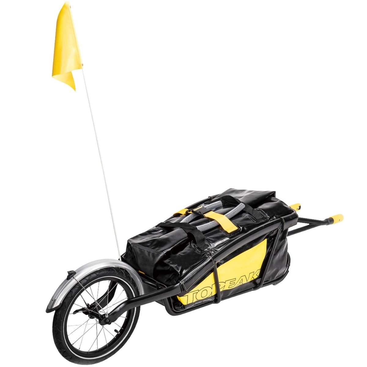 Topeak Journey Trailer TTR-TX - Remolque para bicicleta con bolsa estanca, aluminio, multicolor 20190287