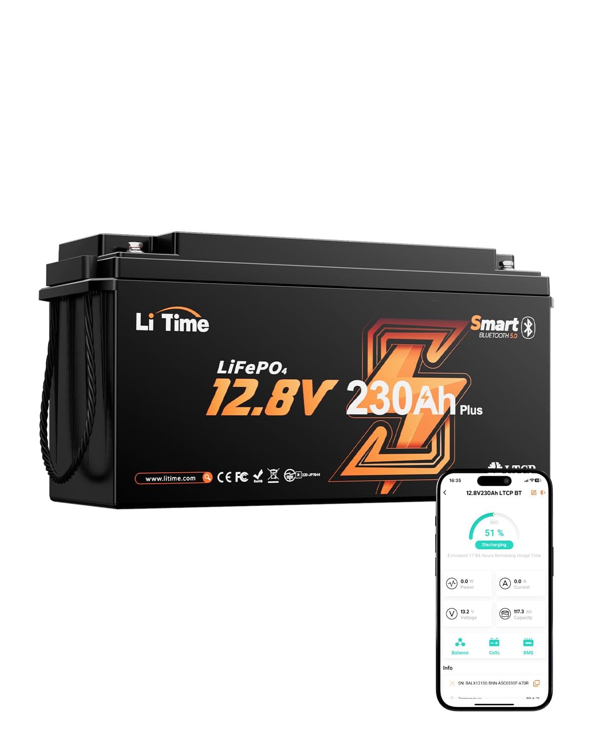 Litime A 12V 230Ah