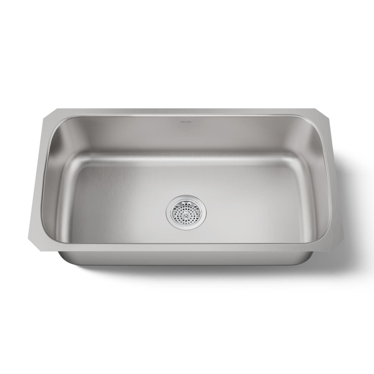 KOHLER Undertone Fregadero bajo mesada de una sola tina grande K-3183-NA
