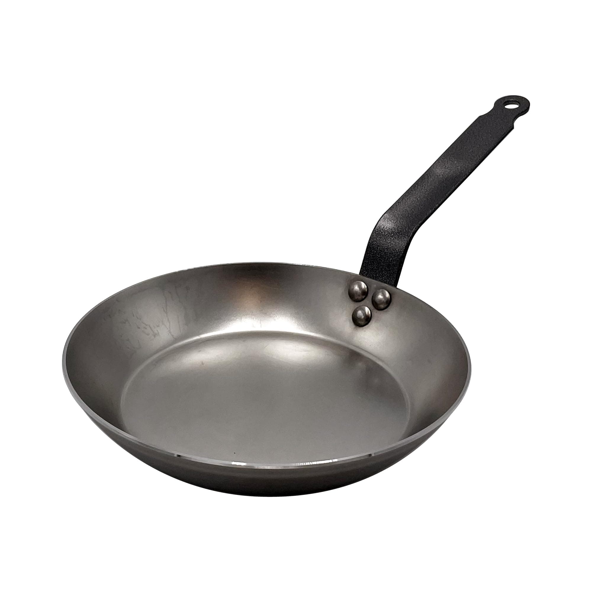 Pentole Agnelli Sartén de acero negro con mango de hierro diámetro 50 cm Pentole Agnelli_COFE3006PT50