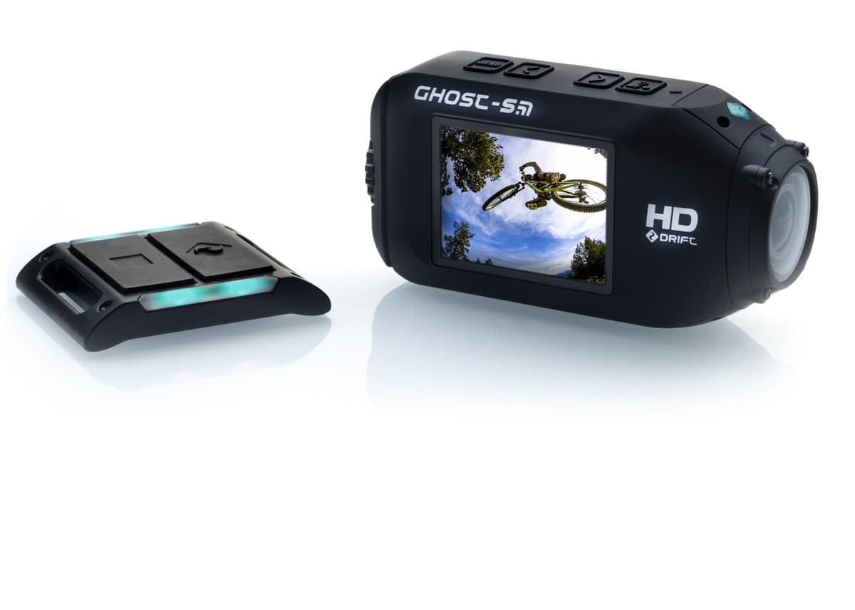 SVP Drift HD Ghost Cámara de acción Wi-Fi resistente al agua con pantalla Gorilla Glass 2" 10-005-00