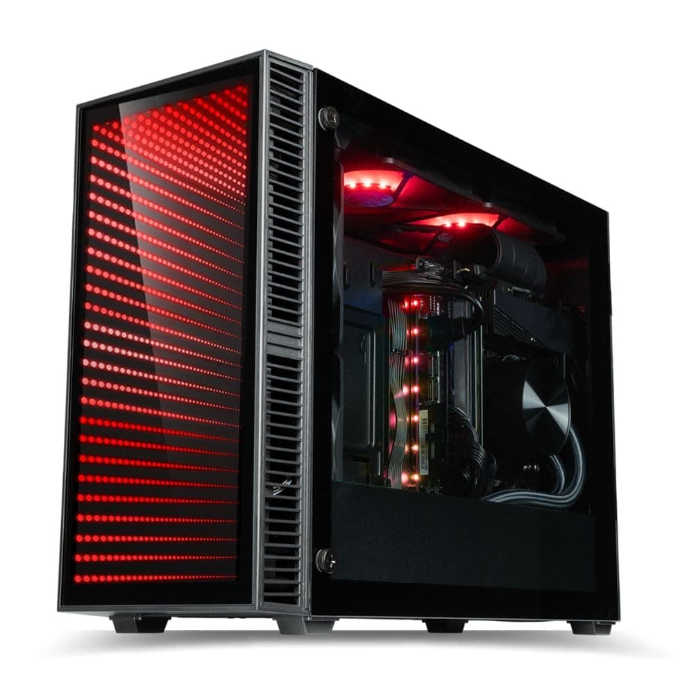 Computer Upgrade King Continuum Mini Gaming Desktop - RTX 5070 12GB, Ryzen 7 5700X, 32GB RAM, 2TB NVMe DT-CU-0053-CUK-173