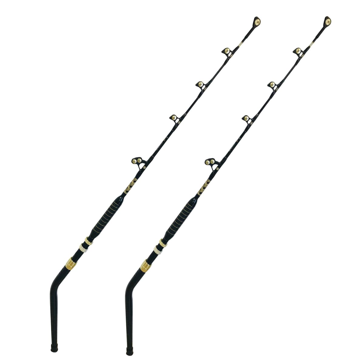EatMyTackle Juego 2 cañas Bent Butt Blue Marlin Tournament Edition, 80-100 lb, 5'9" 4333991554