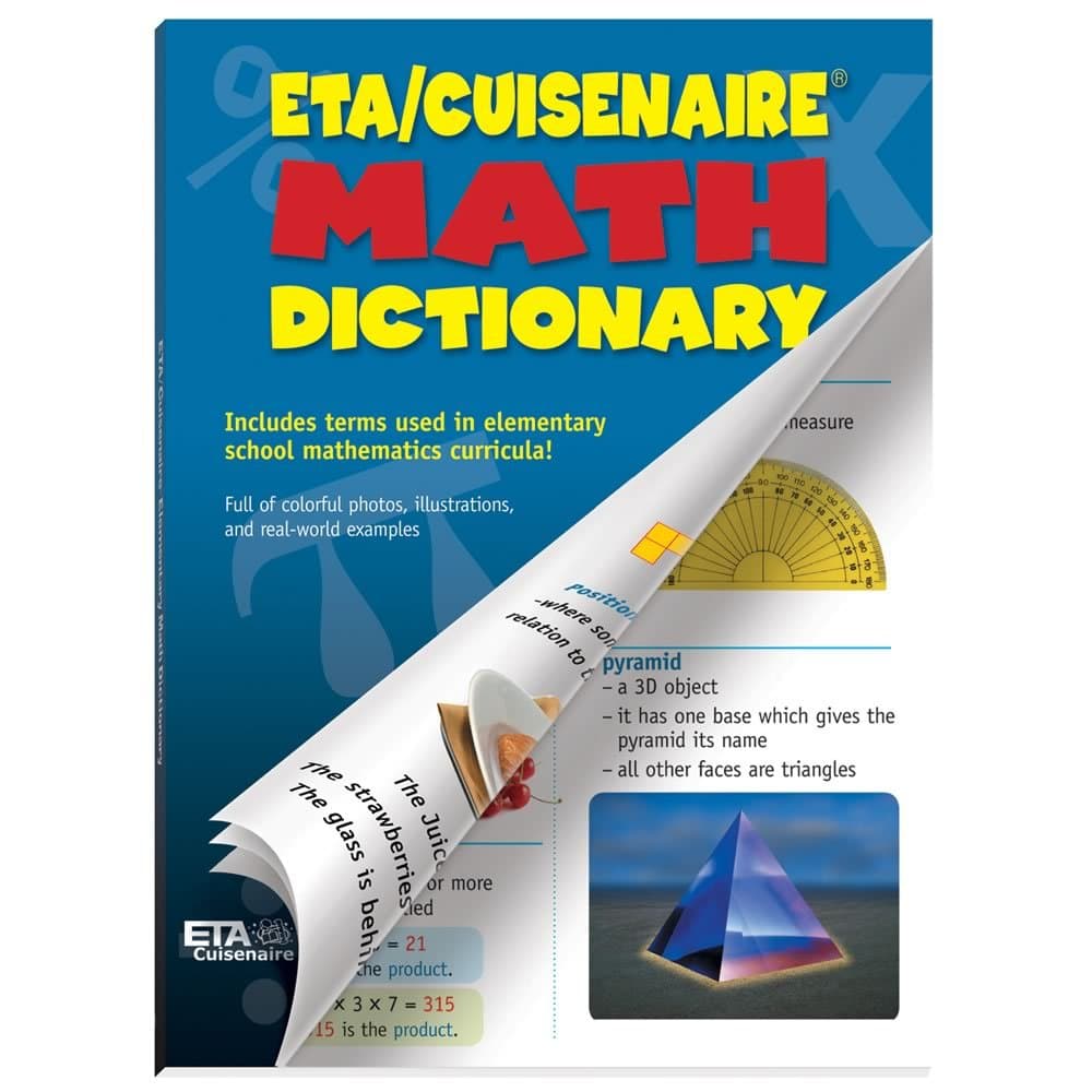 Diccionario de Matemáticas para Primaria hand2mind 42197