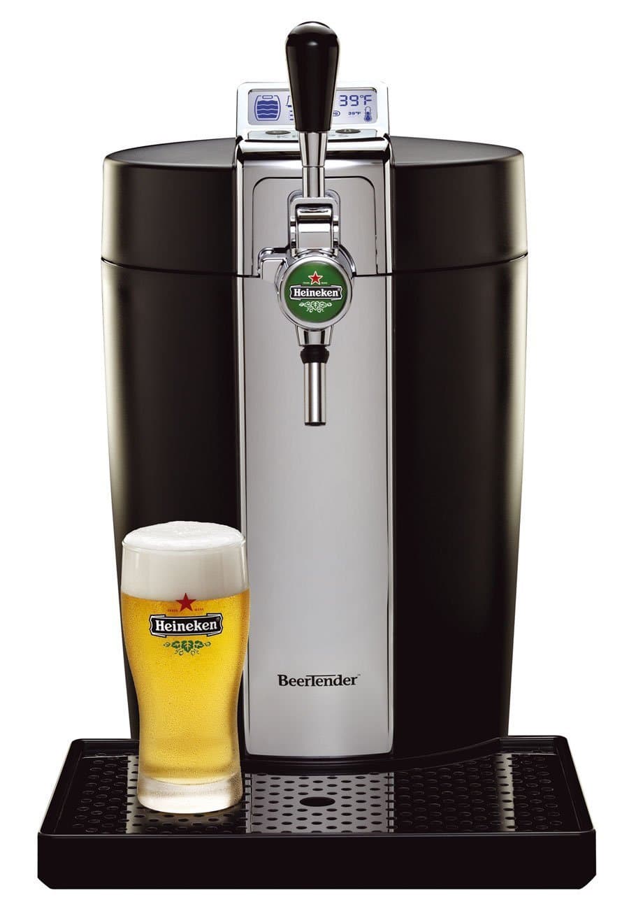 BeerTender B95 Heineken y Krups Sistema de grifo doméstico para barril 5L