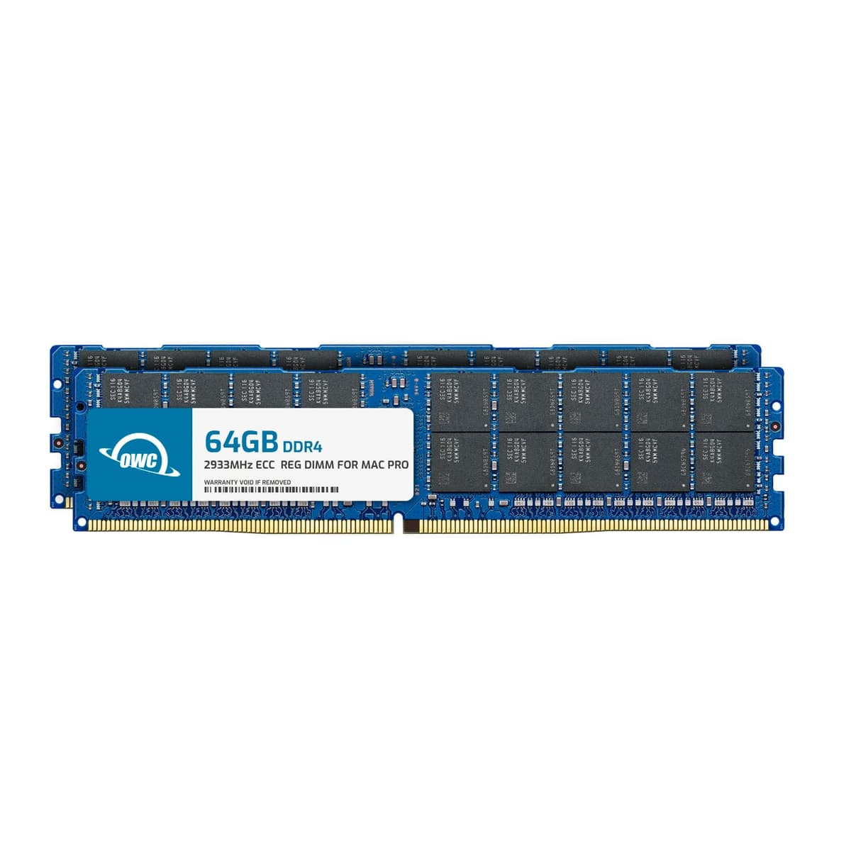 OWC 128GB (2×64GB) DDR4 ECC Registered 2933MHz CL21 para Mac Pro 2019 OWC2933R6M128