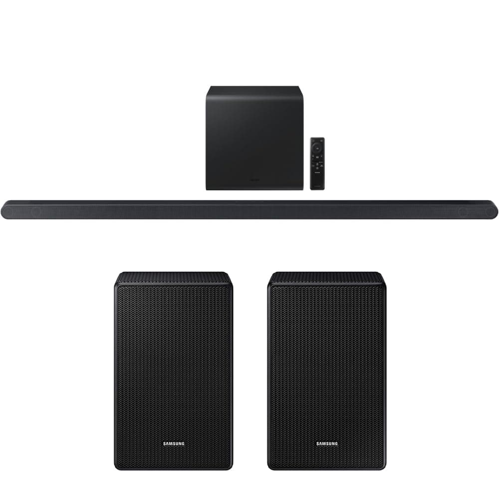 Samsung HW-S800D Ultra-Slim 3.1.2ch Dolby Atmos Soundbar (2024) con SWA-9500S Rear Kit E2SAMHWS800D