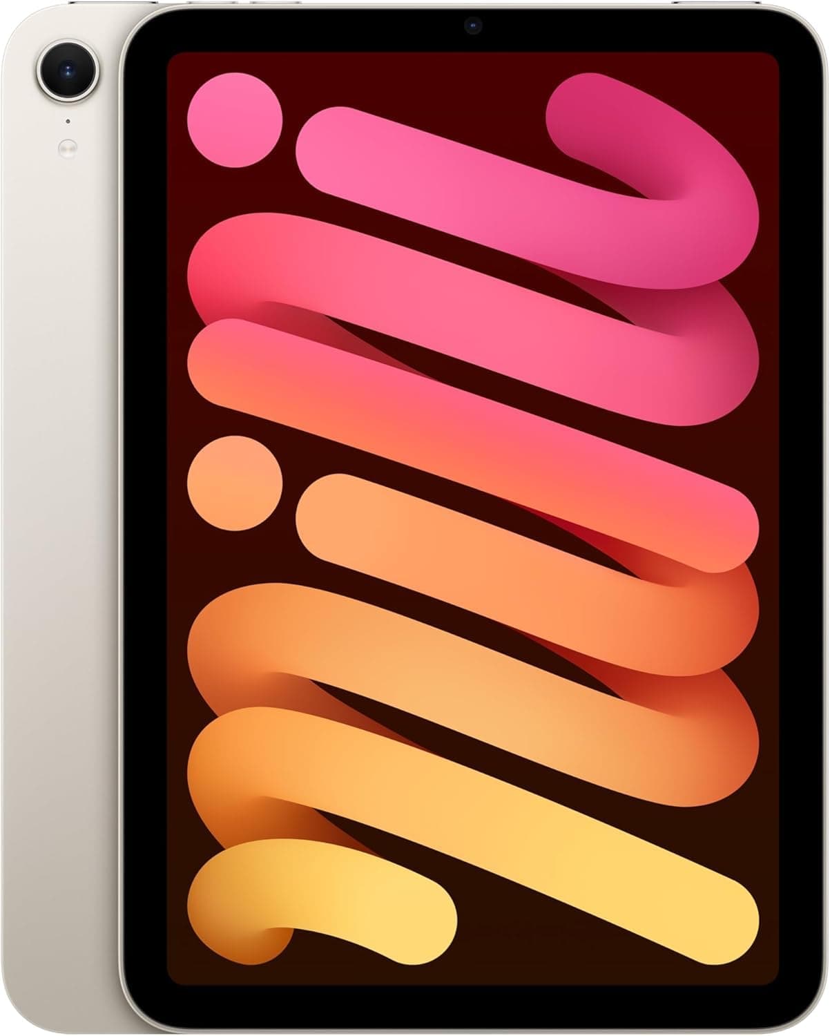 Apple iPad Mini (2024) A17 Pro, 8.3-inch, Wi-Fi + Cellular, 128GB - Starlight (Renewed) MXPQ3LL/A