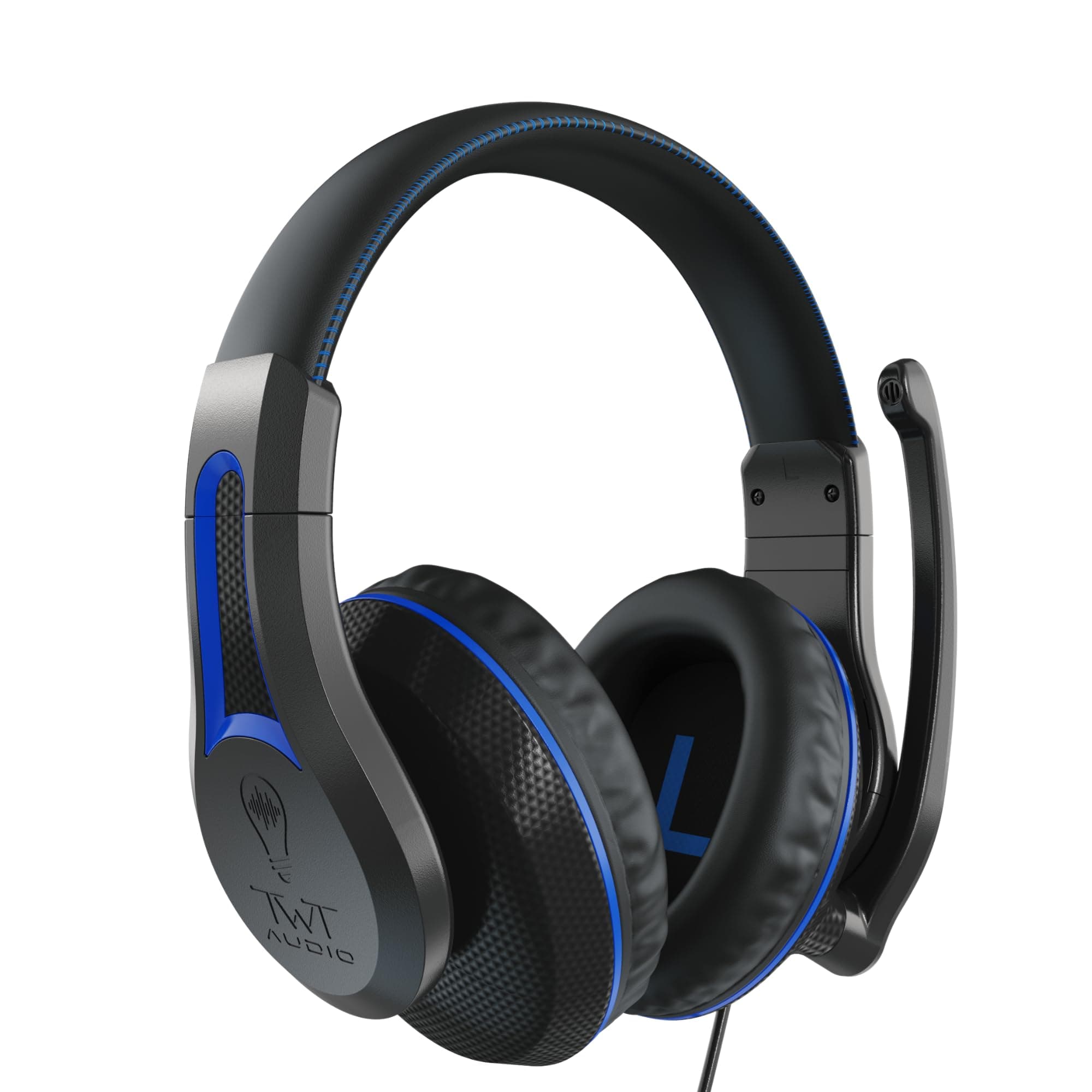 ThinkWrite Technologies TWT Audio TW210 - Headset over-ear con micrófono y jack 3.5mm, pack por 20 para escuelas