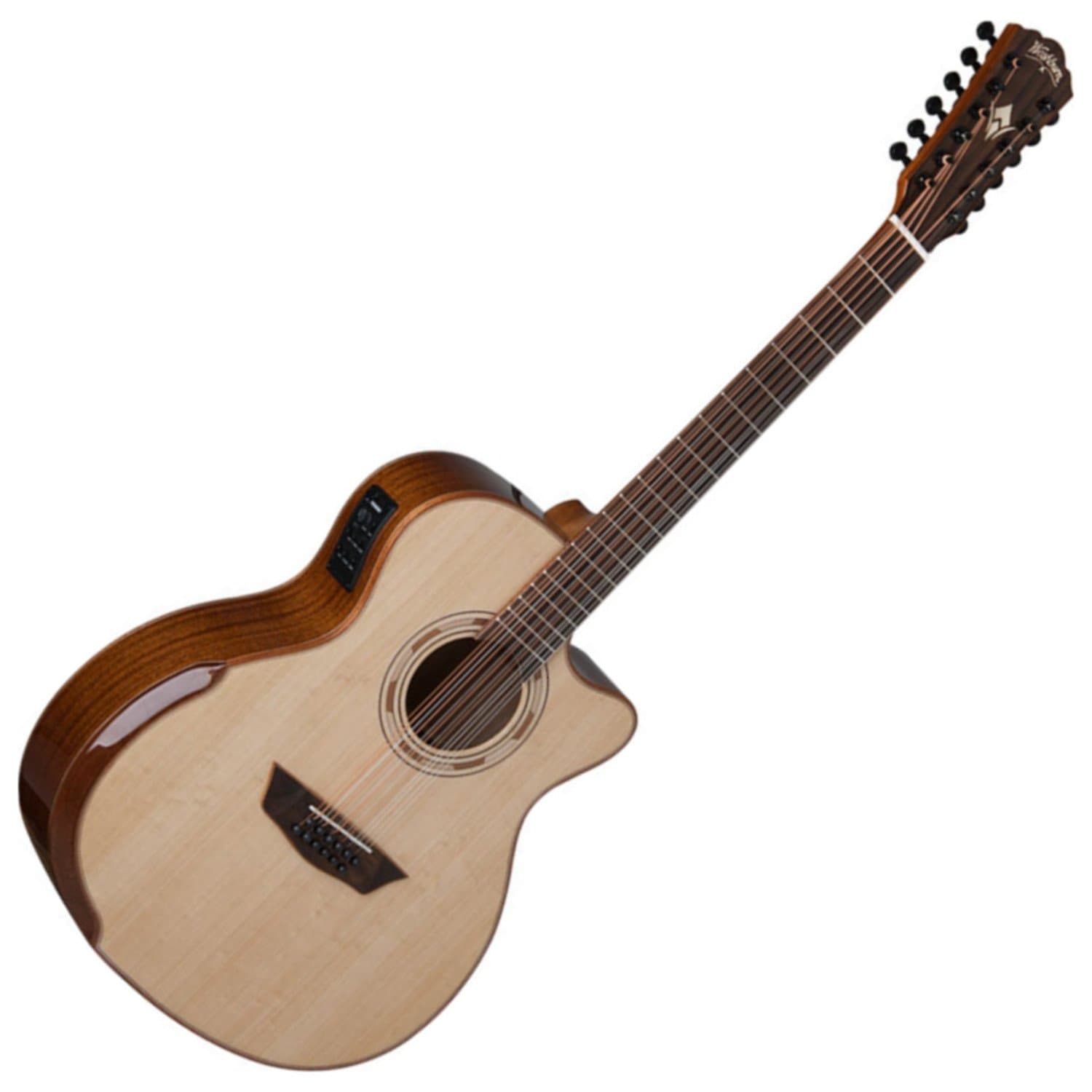 Washburn Comfort G15SCE-12 12-cuerdas - Natural WCG15SCE12