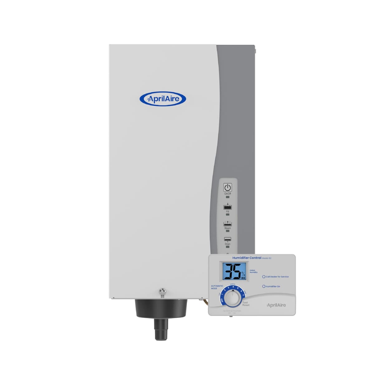 AprilAire 800 Humidificador a Vapor para Toda la Casa, Control Automático, Hasta 10,300 ft² 800Z