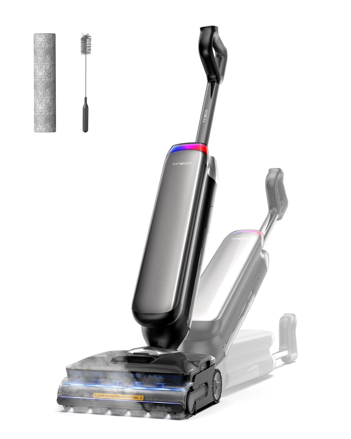 Tineco Floor One S9 Artist Steam - Aspiradora steam húmedo-seco con 320°F HyperSteam