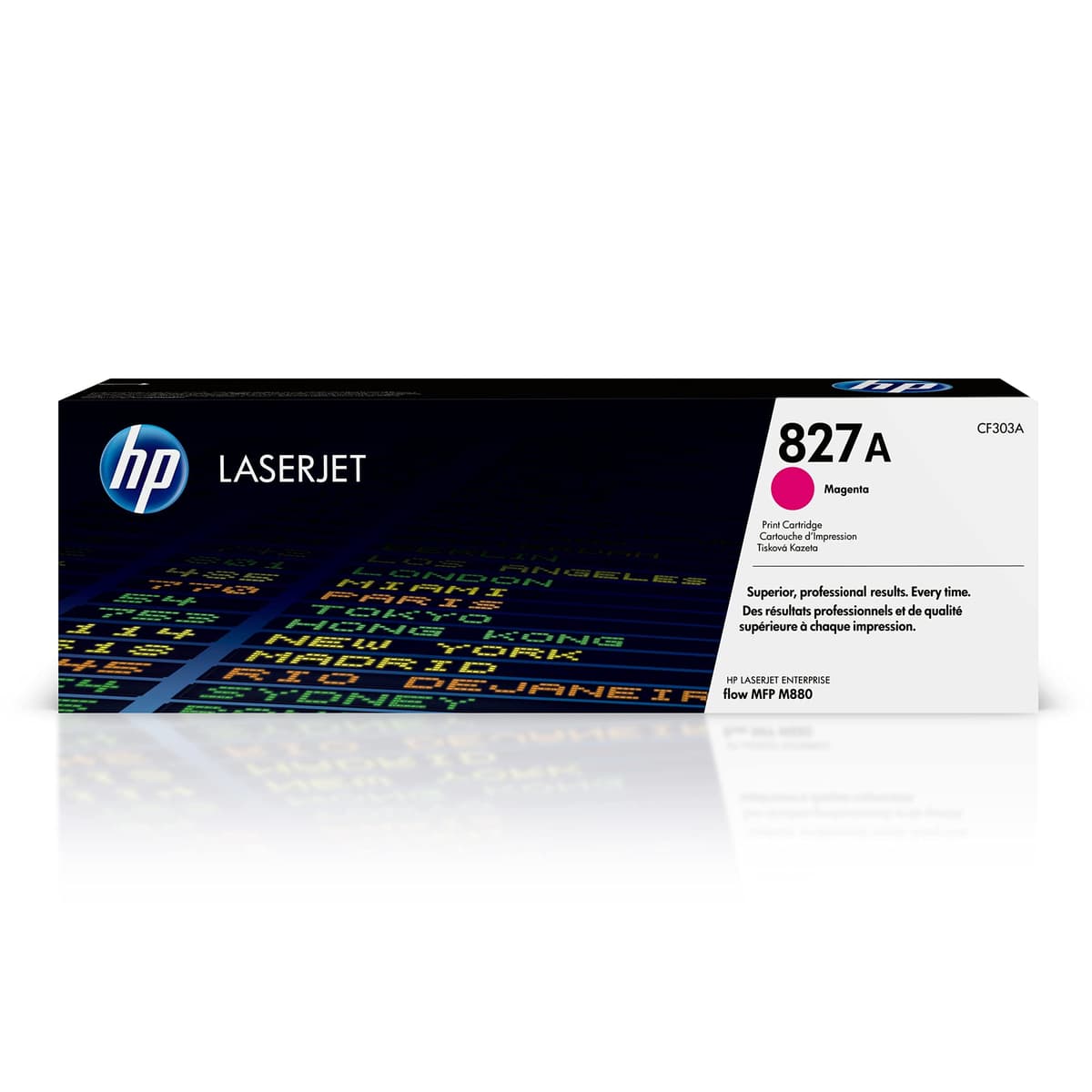 HP CF303A 827A Cartucho de tóner magenta para Color LaserJet Enterprise Flow MFP M880