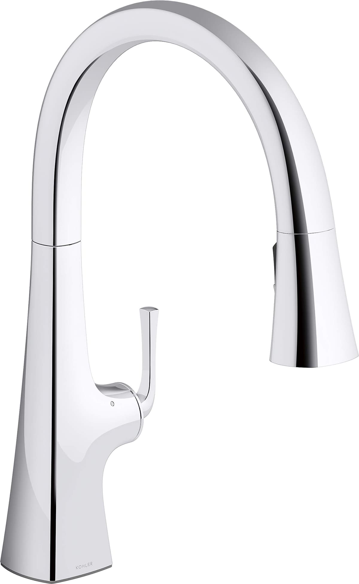 Grifo de cocina Kohler Graze K-22068-WB-VS, Stainless, con sensor táctil y control por voz