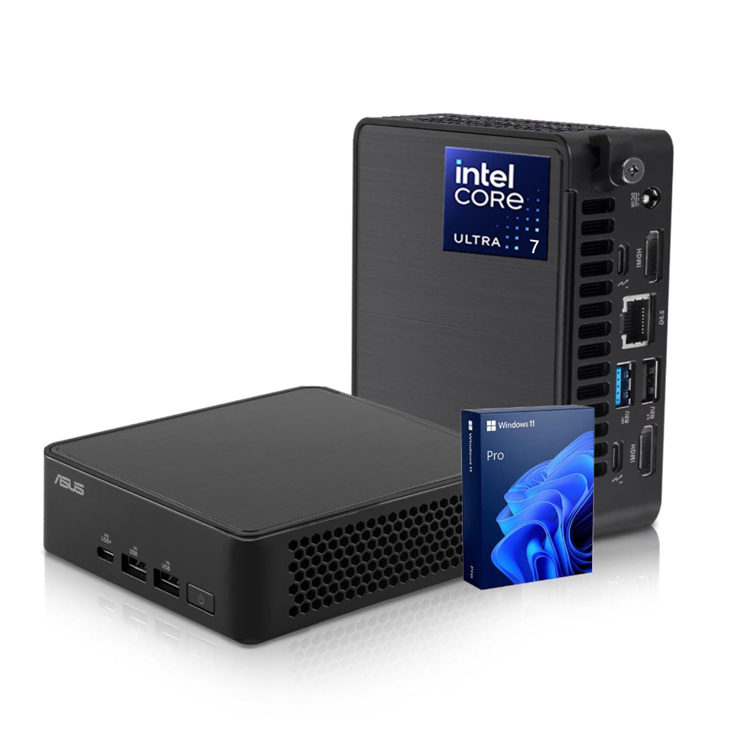 ASUS NUC 14 Pro - Intel Core Ultra 7 155H, 16GB DDR5, 512GB SSD, Windows 11 Pro