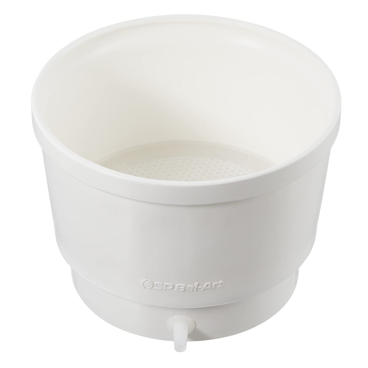 SP Scienceware SP Bel-Art Embudo Buchner de polietileno de mesa, placa removible perforada; 10.25 in. I.D, 8 in. altura (H14627-1260)