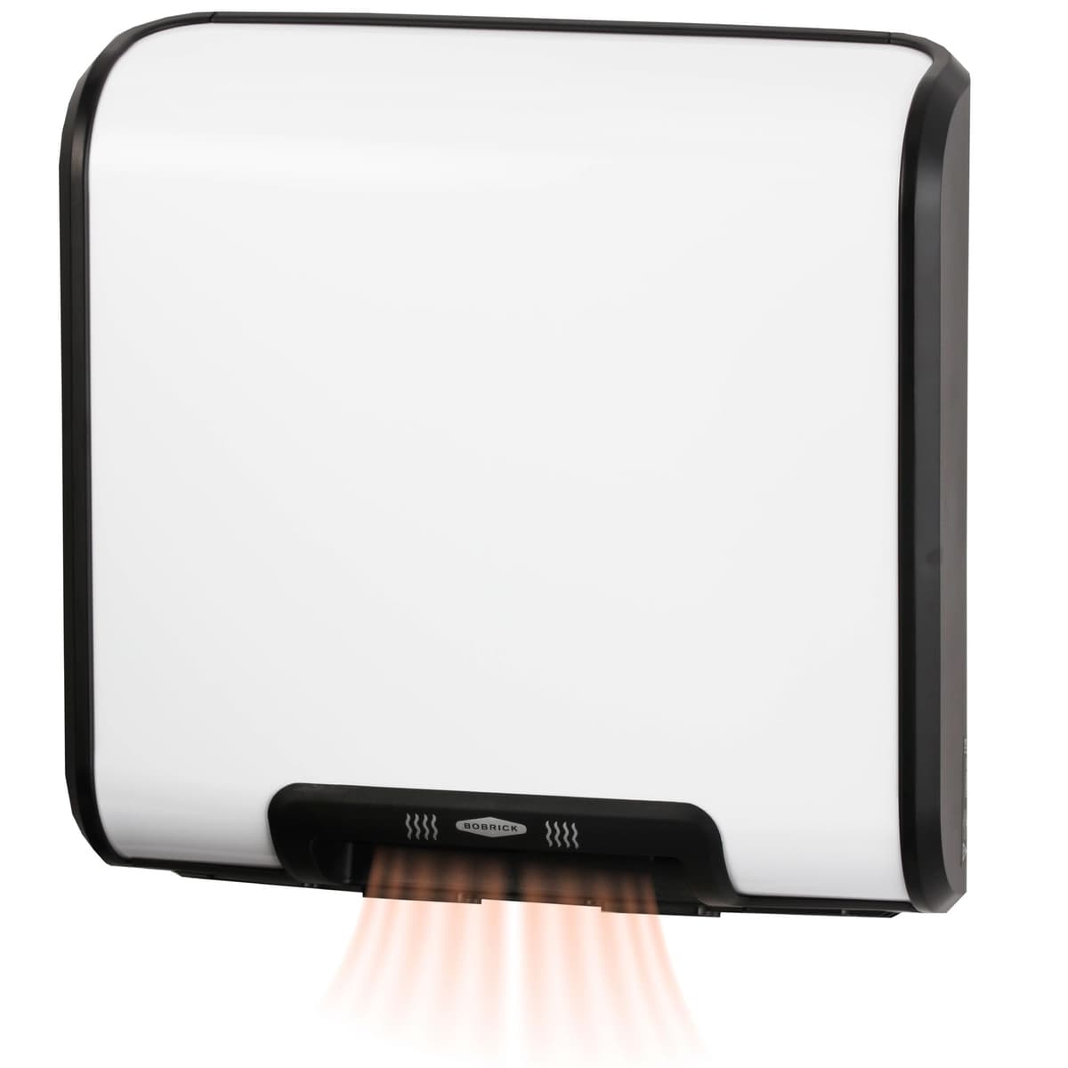 Bobrick 7120 TrimLine Series Secador de manos ADA Superficie, 115V, Blanco epóxico 7120 115V