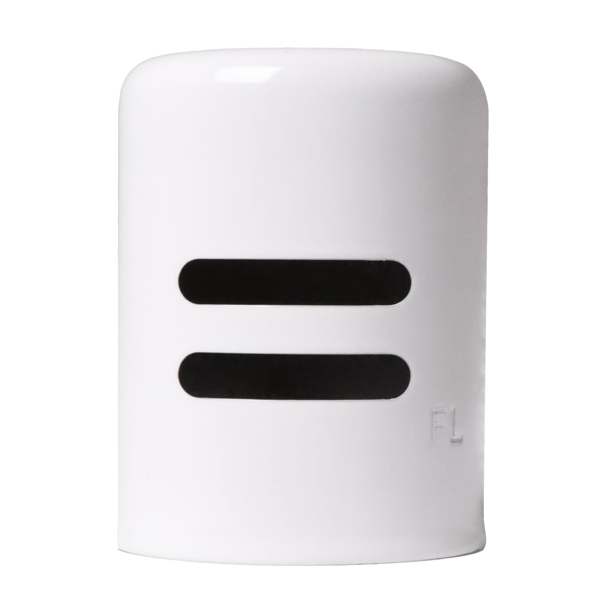 Westbrass D201-100-50 Tapa para air gap de latón macizo 1-5/8" x 2-1/4", blanco con recubrimiento en polvo (paquete 100)