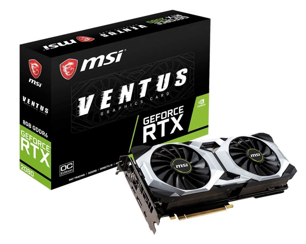msi GeForce RTX 2080 Ti Ventus 11G OC tarjeta gráfica GDDR6 11GB