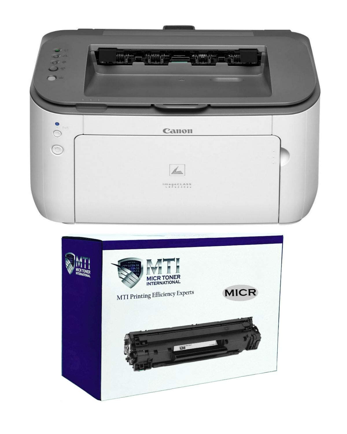 Renewable Toner Canon imageCLASS LBP6230dw impresora láser inalámbrica con cartucho MICR incluido MTI-LBP6230dw-126-MICR-PKG