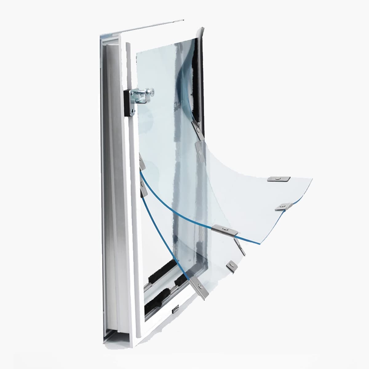 Hale Pet Door Modelo de Puerta | Puertas para Gatos y Perros | Aislantes de Doble Vinilo 845081041555