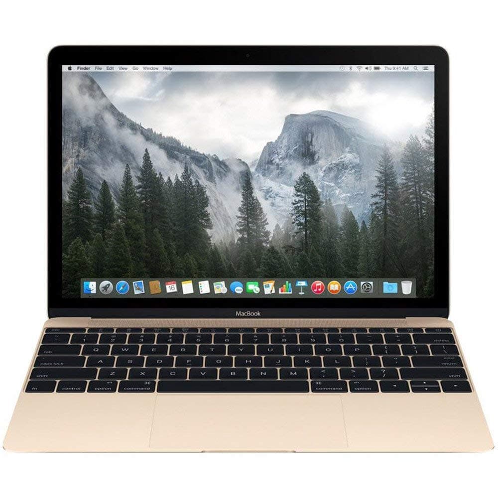 Apple MacBook con pantalla Retina (12", Full HD LED retroiluminada IPS, Intel Core M-5Y31 1.1 GHz hasta 2.4 GHz, 8 GB RAM, 256 GB SSD, Wi-Fi, Bluetooth 4.0) Oro (Reacondicionado) NB-AP-MACBOOK_12__MK4M2LLA-NB-CoreM-1.1-
