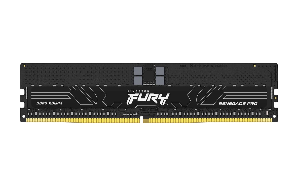 Kingston Fury Renegade Pro XMP 32GB 6400MT/s DDR5 ECC Reg CL32 DIMM Memoria Registrada ECC Overclockeable DIMM - KF564R32RB-32