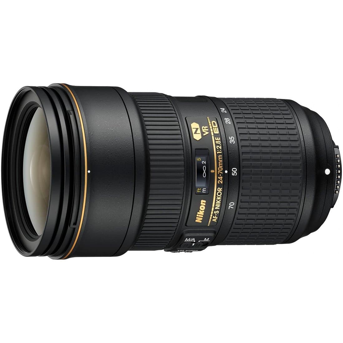 Nikon 24-70mm f/2.8E VR AF-S Zoom profesional (Renewed) K-102165-00-CR
